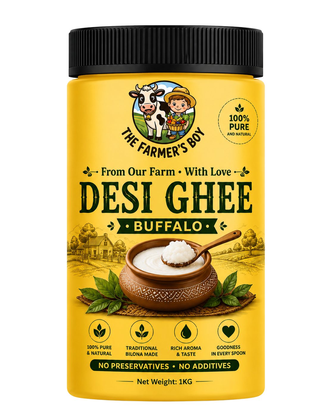 Desi Ghee Buffalo