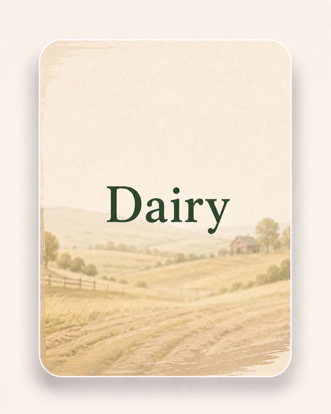 Dairy Product