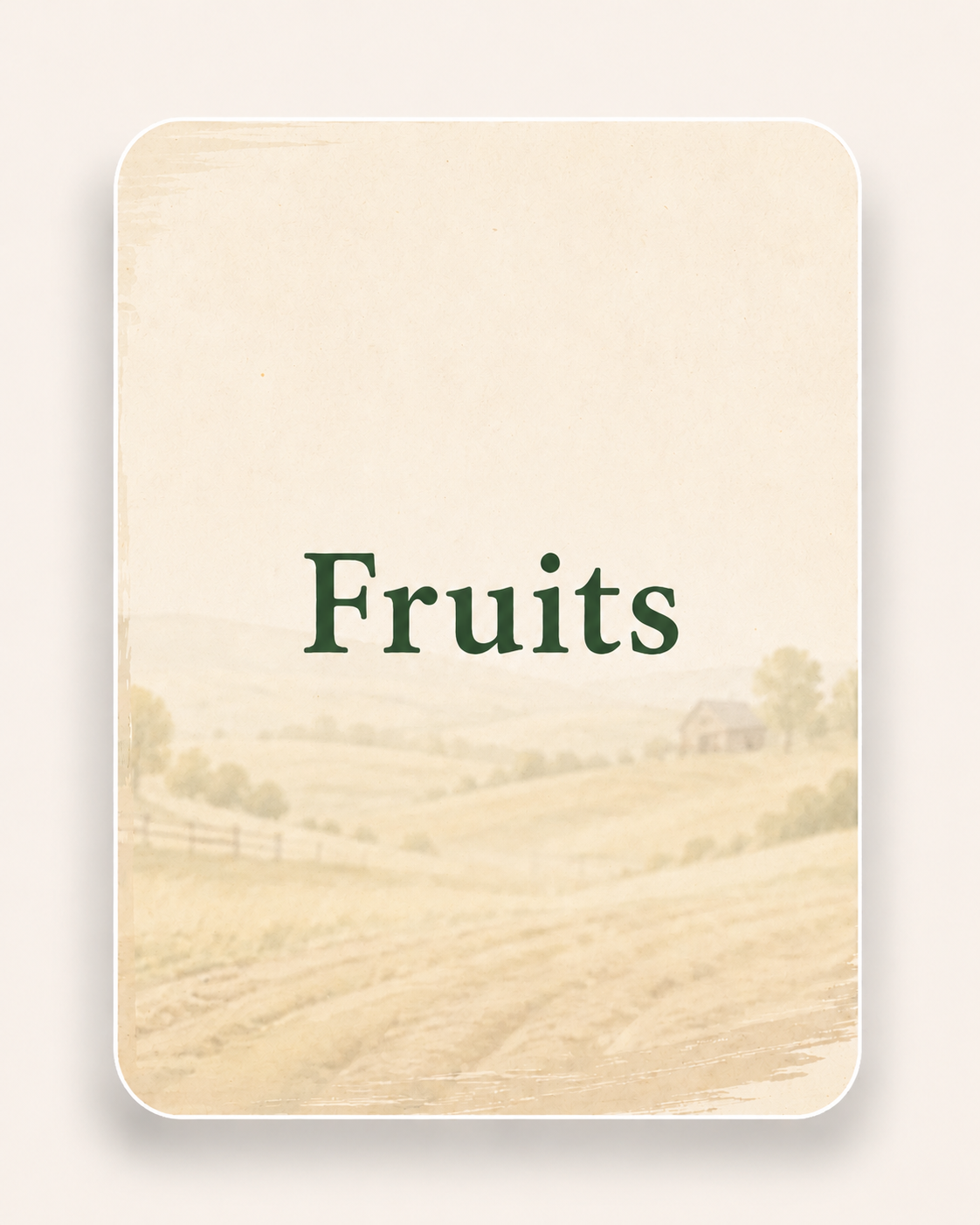 Fruits