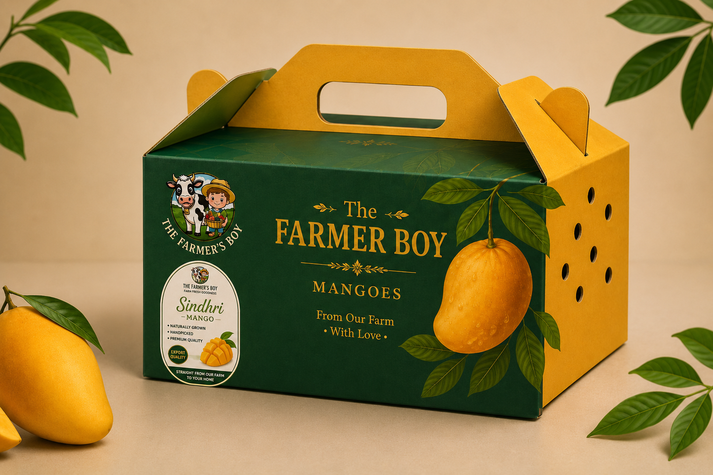 Farm Fresh Mango - Sindhri 5KG